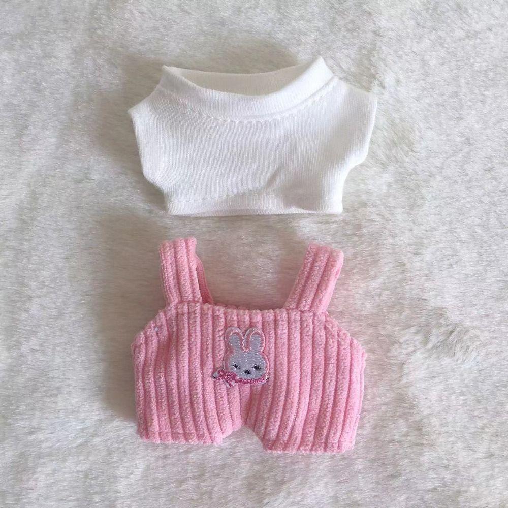 Милая кукла-футболка, мини-куклы, игрушки, аксессуары, новая кукла, комбинезон, 10 см, хлопковая кукла