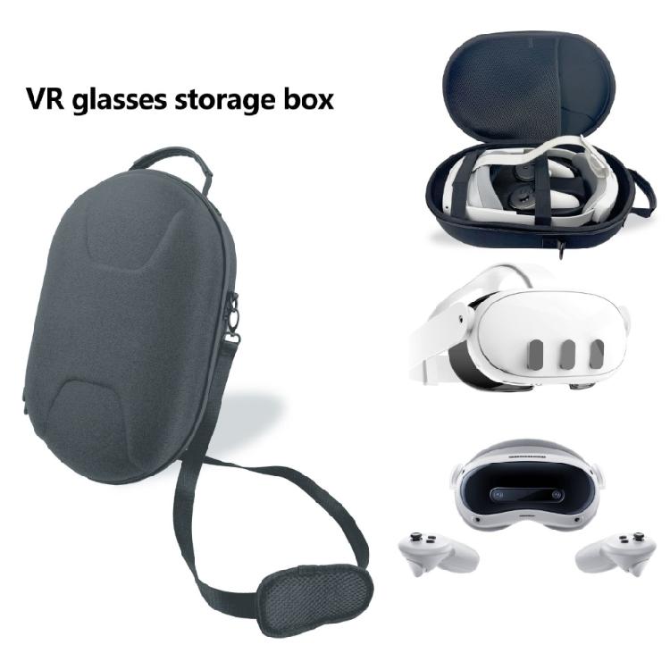 EVA Hard Carrying Case with Shoulder Straps for 4 Ultra VR Glasses Protective Box Travel Storage Bag