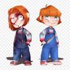 Chucky Deviantart Slasher Утюг на теплопередаче с принтом виниловые нашивки Стикеры для одежды DIY Аппликации моющиеся нашивки