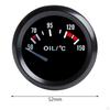 Oil Temp Gauge Temperature Durable Premium 12V High Performance Universal Car
