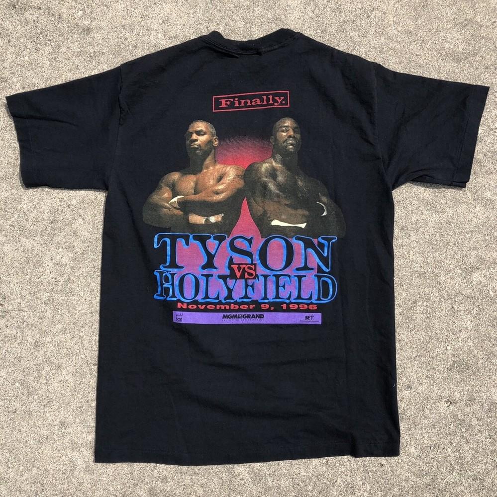 Mike Tyson vs Evander Holyfield Boxing T-shirt 1994 Men S-234XL NG537 Unisex T-Shirt