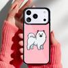 Чехол для телефона с щенком самоеда для iPhone 17 Air 16e 15 14 13 Pro Max Задняя крышка для 12 11 Pro Coque
