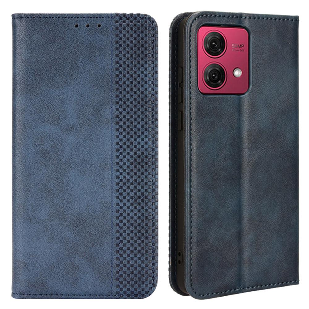 For Motorola Moto G84 5G Case Folding Stand PU Leather Wallet Phone Cover