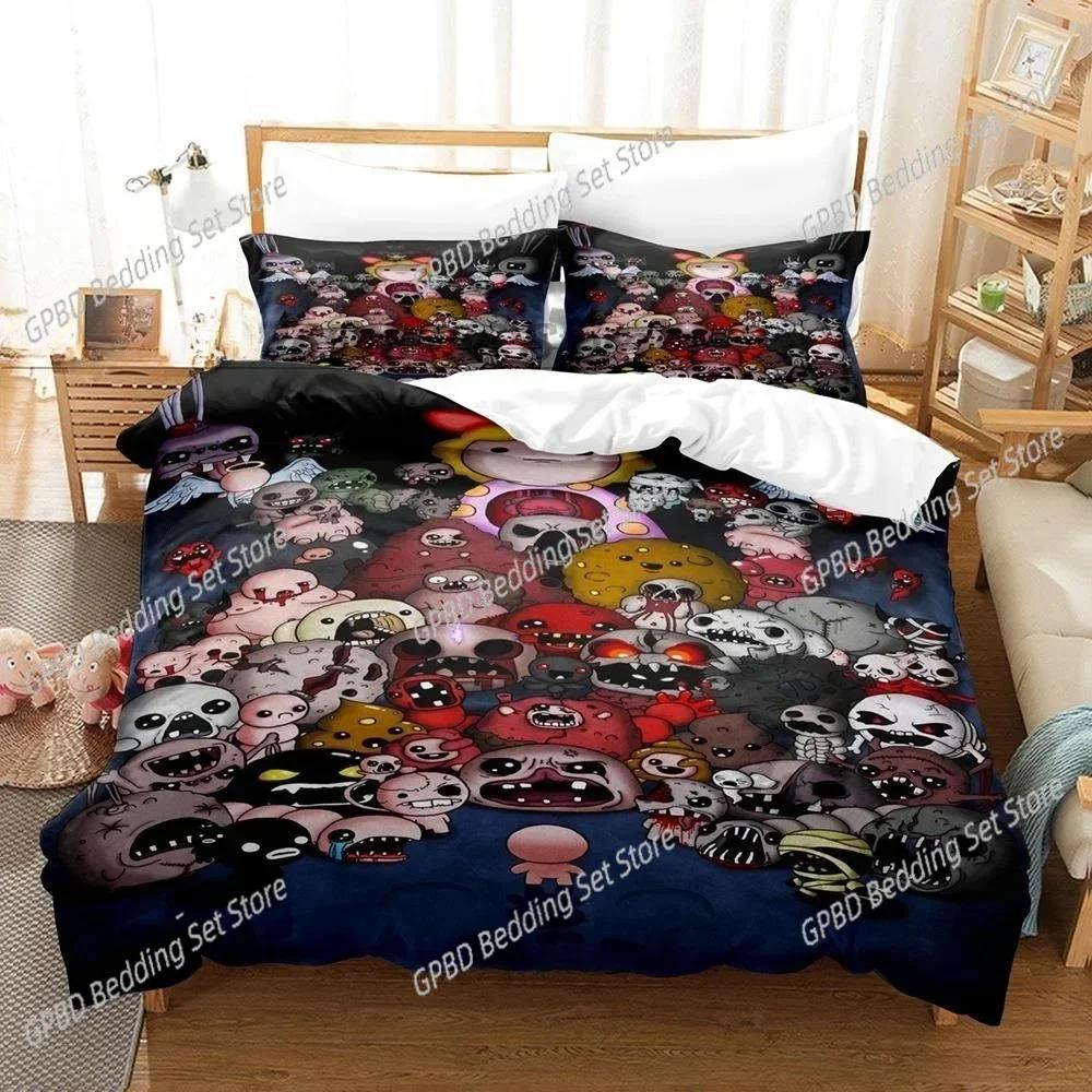 Luxury New 3D Print Game The Binding of isaac Bedding Set Single Twin Full Queen King Size Bed Set Teenager Bedroom Sheet sets
