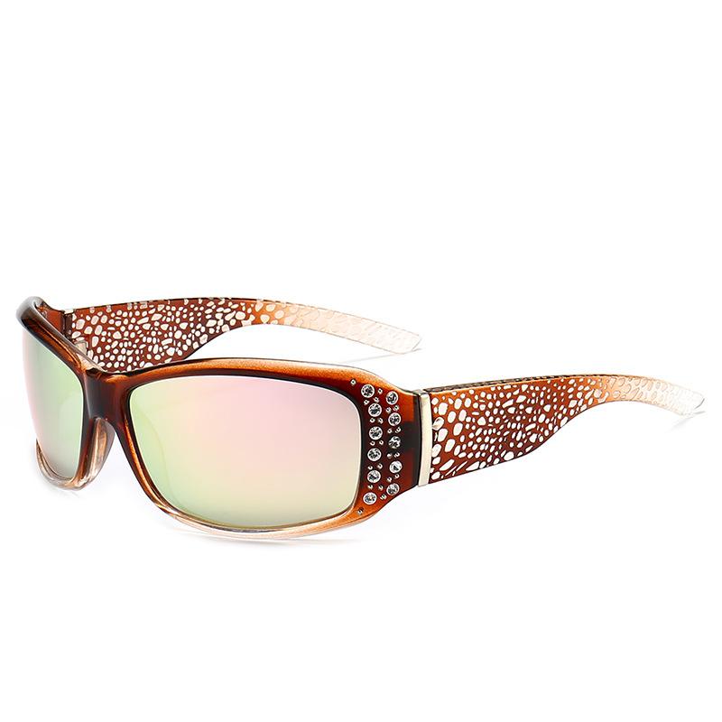 Пластиковые солнцезащитные очки Polaroid UV400, женские элитные брендовые сексуальные очки с кристаллами, модные женские очки в стиле ретро, ​​поляризационные солнцезащитные очки для вождения