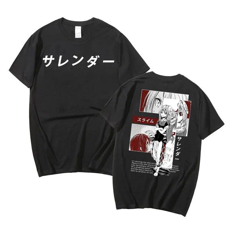 That Time I Got Reincarnated As A Slime Tshirt Anime Unisex Women T-shirt Short-sleeved Rimuru Tempest Unisexga Graphic T Shirt Male