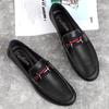 Новейшие мужские туфли, мокасины, натуральная кожа, мужская обувь, повседневная обувь из коровьей кожи для мужчин, роскошные официальные туфли для вождения