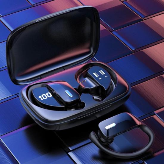 T17 Настоящая беспроводная стерео Bluetooth-совместимая V5 Беспроводная внутриканальная гарнитура со светодиодным индикатором питания