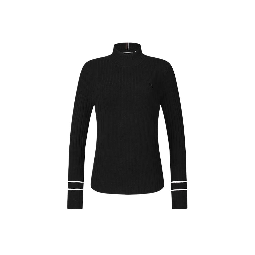 Новый трикотаж серии FILA Golf для женщин, цвет «угольно-черный» A11W515402F-BK