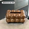 Retro Imitation Walnut Pattern Tissue Box Luxury Creative Plastic Household Napkin Box Living Room Advanced Sense Paper Box