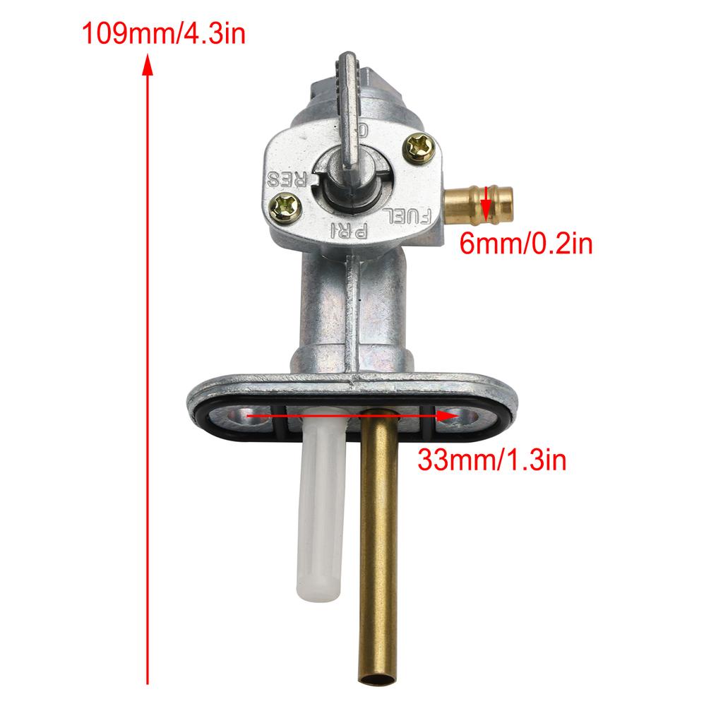 Gas Tank Fuel Cock Valve Petcock Fit for Kreidler ATV Mustang 170 200 250