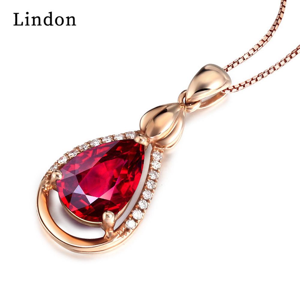 Женское ожерелье Lindon, кулон из медного сплава, циркон, модный подарок