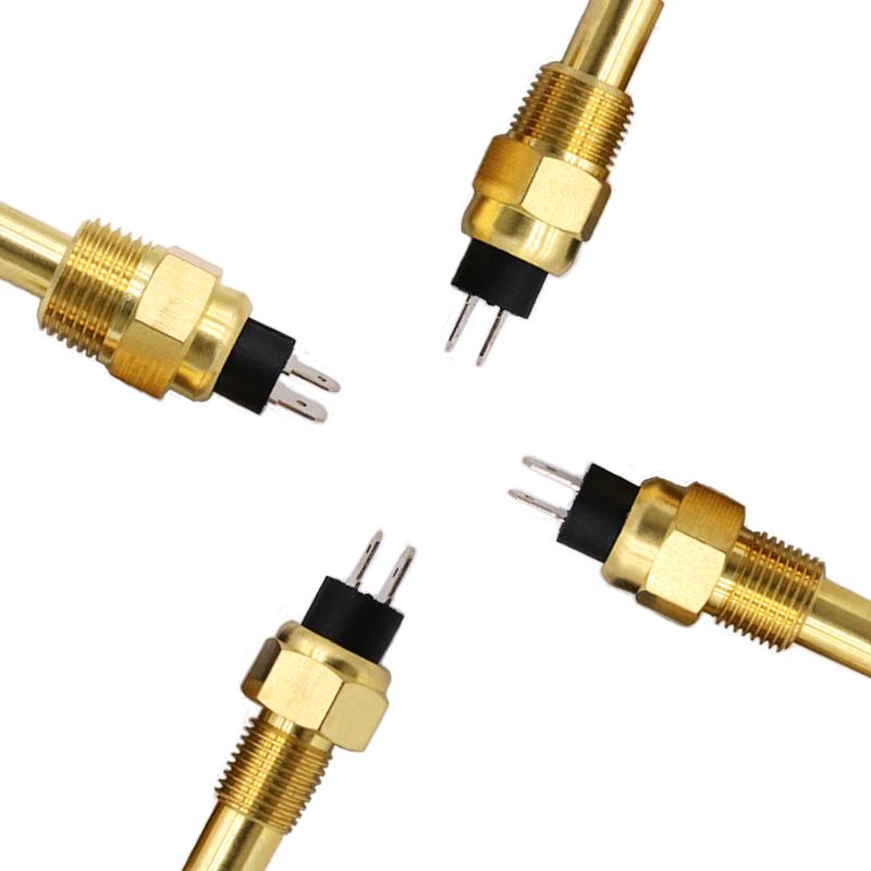 Short M16*1.5 1/2 21mm 3/8 17mm NPT M14*1.5 Diesel Engine Water Temperature Sensor for VDO 98 ± 3 ℃ Alarm Universal Generator
