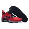 Nike Air Max 90 Mid Winter Gym Red Men Sneakers Black-Wolf-Grey 806808-600
