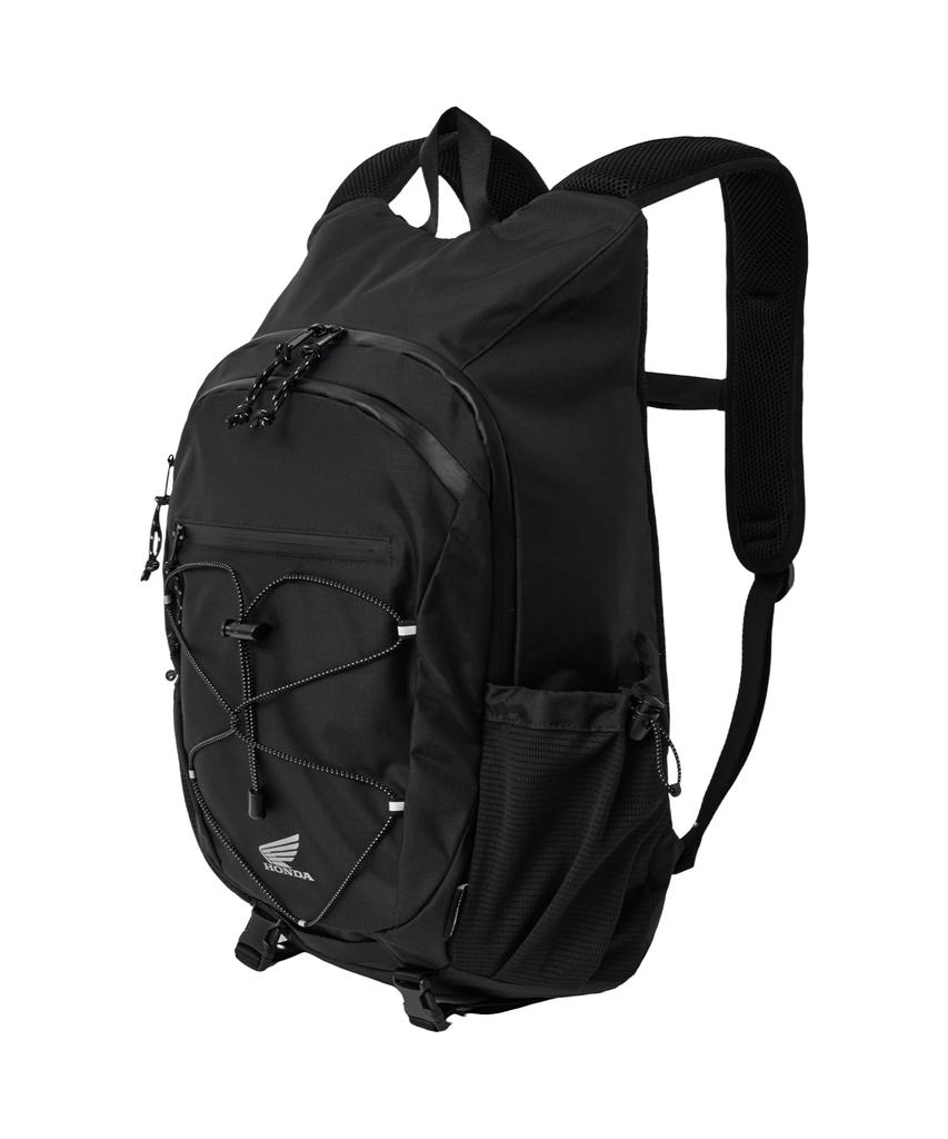 Phyps Мотоцикл Honda String Крыло Логотип Рюкзак Черный