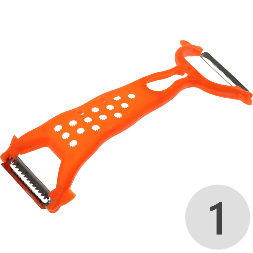 Peeler, scraper, scraper, double-sided vegetable and fruit peeler