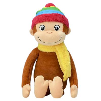 Любопытный Джордж LL Плюшевая игрушка ЗИМА 36см