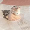 Fashionable Playful Alpacas Keychain Craft from Sturdy Resin Materials Portable for Personalize Accessories Fan