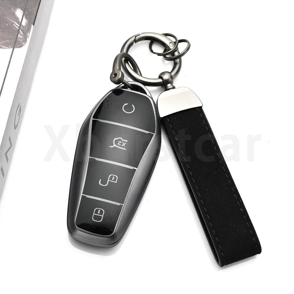ТПУ чехол для ключа автомобиля Byd Han Ev Dolphin Song Pro Tang Dm Yuan Dolphin E2 Atto 3 Max Qin Plus