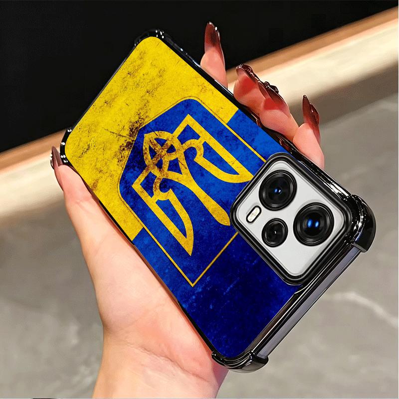 Эстетичный чехол для телефона с покрытием в стиле Украины для Xiaomi Poco X5 X6 X7 X8 Pro Max F8 Ultra F7 M8 M7 M5S Redmi 15C 15 14C 13C 13 X3 12C F6