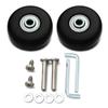 Resistant Flexible Silent Replacement Axles Repair Kit Travel Luggage  Wheels Casters  Repair Suitcase Parts Axles