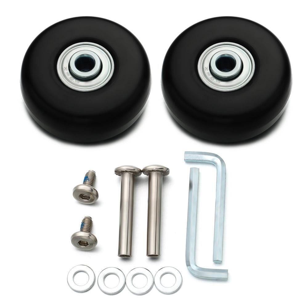 Resistant Flexible Silent Replacement Axles Repair Kit Travel Luggage Wheels Casters Repair Suitcase Parts Axles