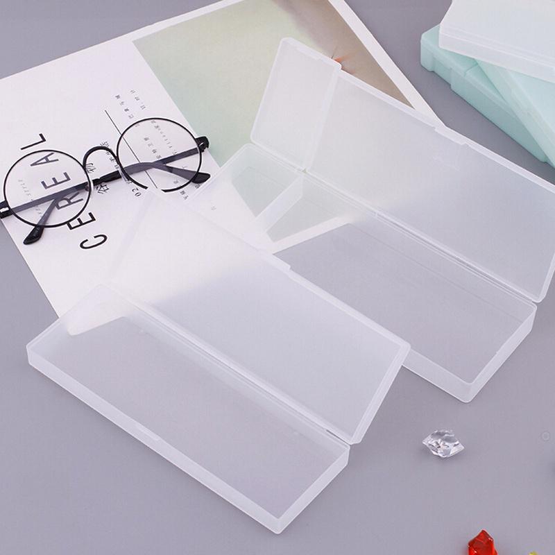 Multifunctional Lightweight Pencil Holder Carrying Case Creative Plastic Pen Box Makeup Case School Supplies