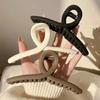 Large Frosted Hair Claw for Elegant Women Hair Grips French Fashion Cross Clips Girls Korean Hair Accessories