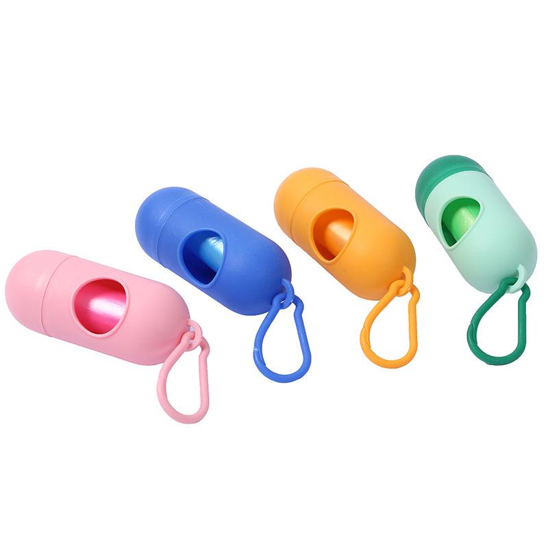 Dog Poop Bags With Dispenser And Leash Clip - Mildly Scented Waste Bags For Easy Cleanup