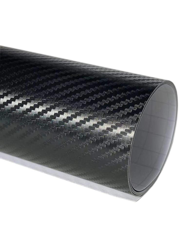 TARO WORKS Карбоновая пленка 3D Реалистичная Обертка для кузова автомобиля 152x30 Пленка, Черный,