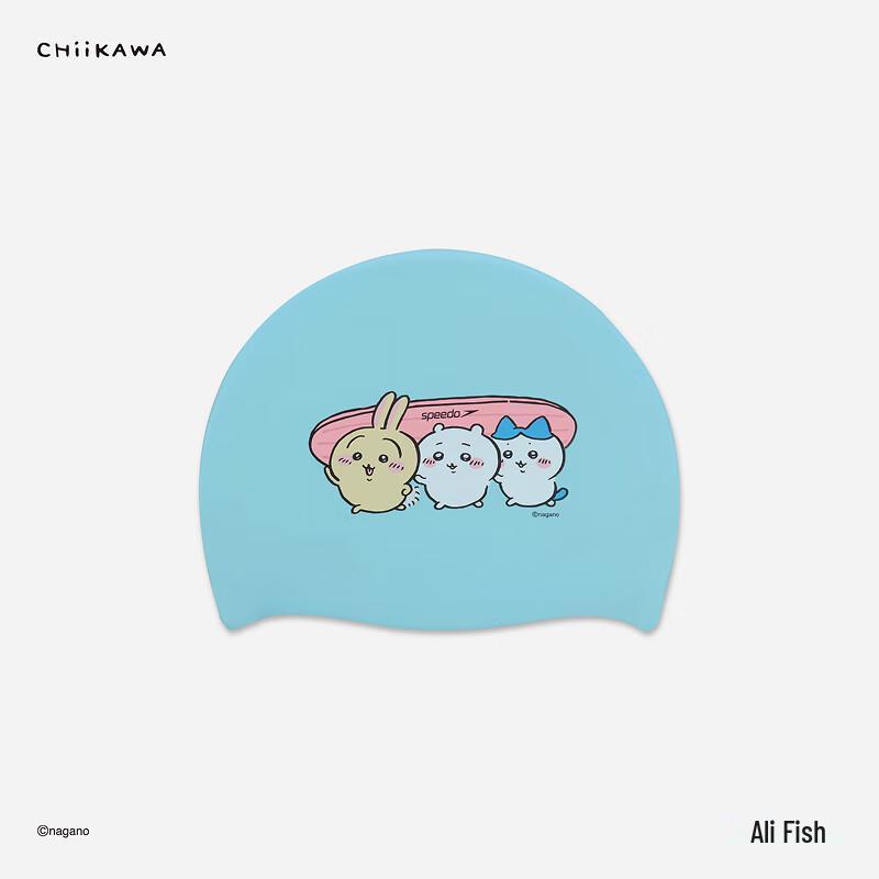 Силиконовая шапочка для плавания Speedo серия CHIIKAWA с принтом