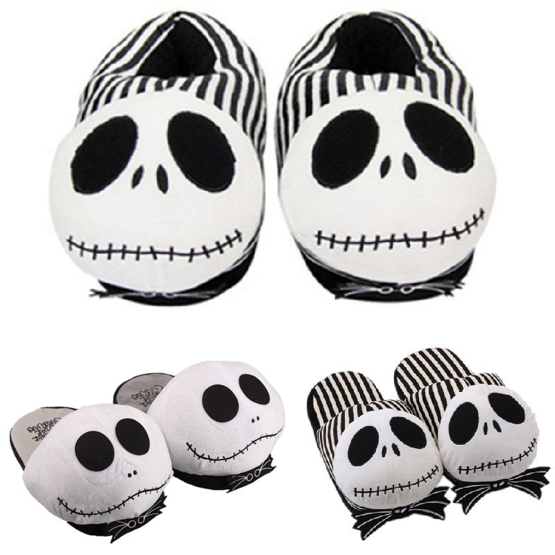 Cozy And Plush Jack Skellington Slippers For Ultimate Winter Comfort And Style