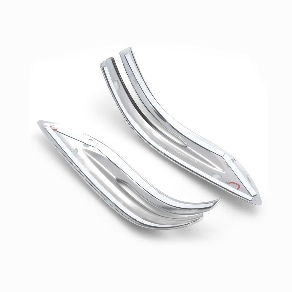 Pair Chrome Rearview Side Mirror Stripe Cover Trim For Honda CR-V CRV 2017-2022