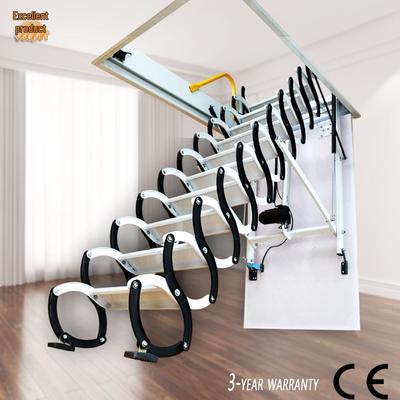 Электрическая выдвижная лестница для чердака, виллы или дуплекса - Складная выдвижная лестница для помещений/улицы