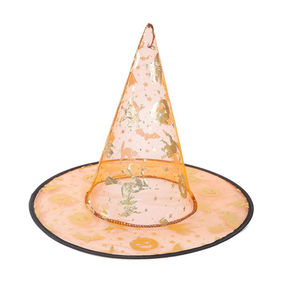 Hot Sale Gauze Halloween Ball Hat Parties Dress Up Cosplay Prop Headwear Costume Props Funny Costume Cap Gift