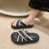 2024 New Korean Version of Platform Women's Slippers Fashion Trend Versatile Soft Sole Sandals Daily Casual Comfortable Women's Shoes