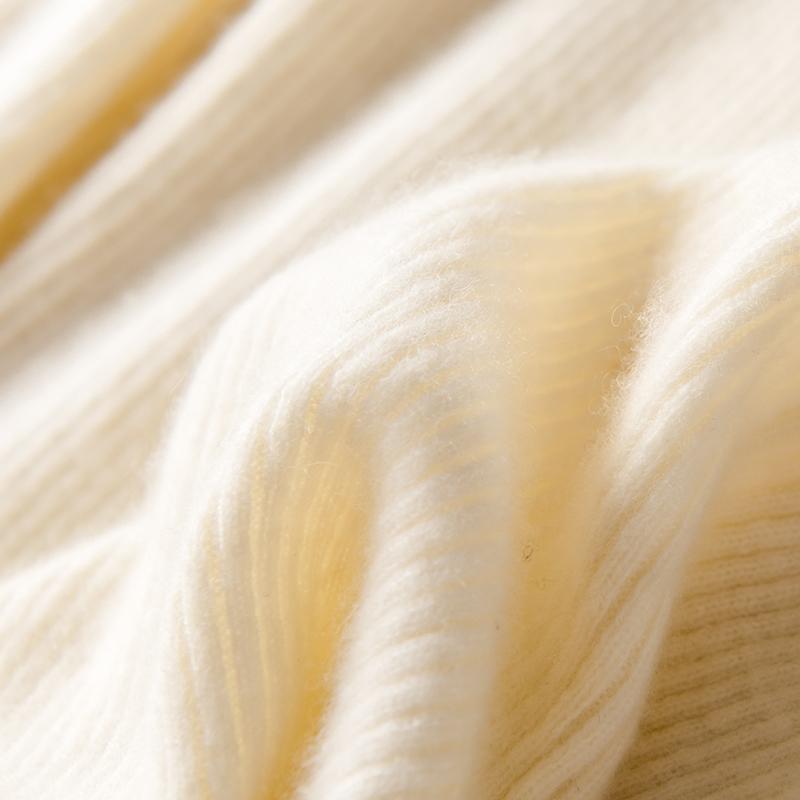 Women's Cashmere Sweater Qinghe Cashmere 100% Cashmere Women's Autumn and Winter Cashmere Sweater Soft and Warm