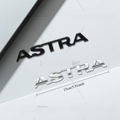 3D Стайлинг Автомобиля Для Astra G H J K F Буквенный Значок OPC GTC Значок Vauxhall Металлические Наклейки Наклейки На Задний Багажник Авто Аксессуары