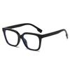 Square Sunglasses Retro Small Frame Sunglasses Big Face Concave Shape Photo Sunglasses