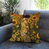 Popular GGustav Klimtied Cushion Cover Comfortable Reversible Pillow Cover Ideal for Car Sofa Bedroom  Beyond
