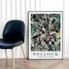 Plakat Jackson Pollock abstrakcja green