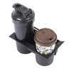 Black TPE Center Console Cup Holder Protector For Kia EV3 2024-2025
