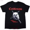 Candlemass Epicus Doomicus Metallicus Официальная футболка Мужская винтажная Стиранная Унисекс с принтом Удобная уличная одежда