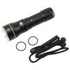 Diving Flashlight High Bright 110 Meter Underwater Flashlight IPX8 Waterproof 3 Lighting Modes