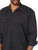 Dickies Men's Long Sleeve Work Shirt, US Size: Small, Color: Black