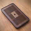 1pc Tea Tray Simple Small Tea Tray Water Storage Type Bamboo Tea Seat Round Tea Tray For Tea House