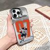 Ice Hockey C-Connor McDavid  Phone Case For iPhone 17,16,15,14,13,12,11 Plus,Pro Max,XS,Colored silver phone case