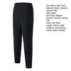 Men Pants Elastic Waist Quick-drying Loose Solid Color Pockets Stretchy Daily Wear Casual