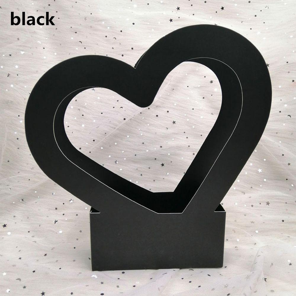 Упаковка для подарков на день, Романтический декор, Бумажные пакеты, Портативная коробка для упаковки цветов, Коробка для цветочной композиции с розами