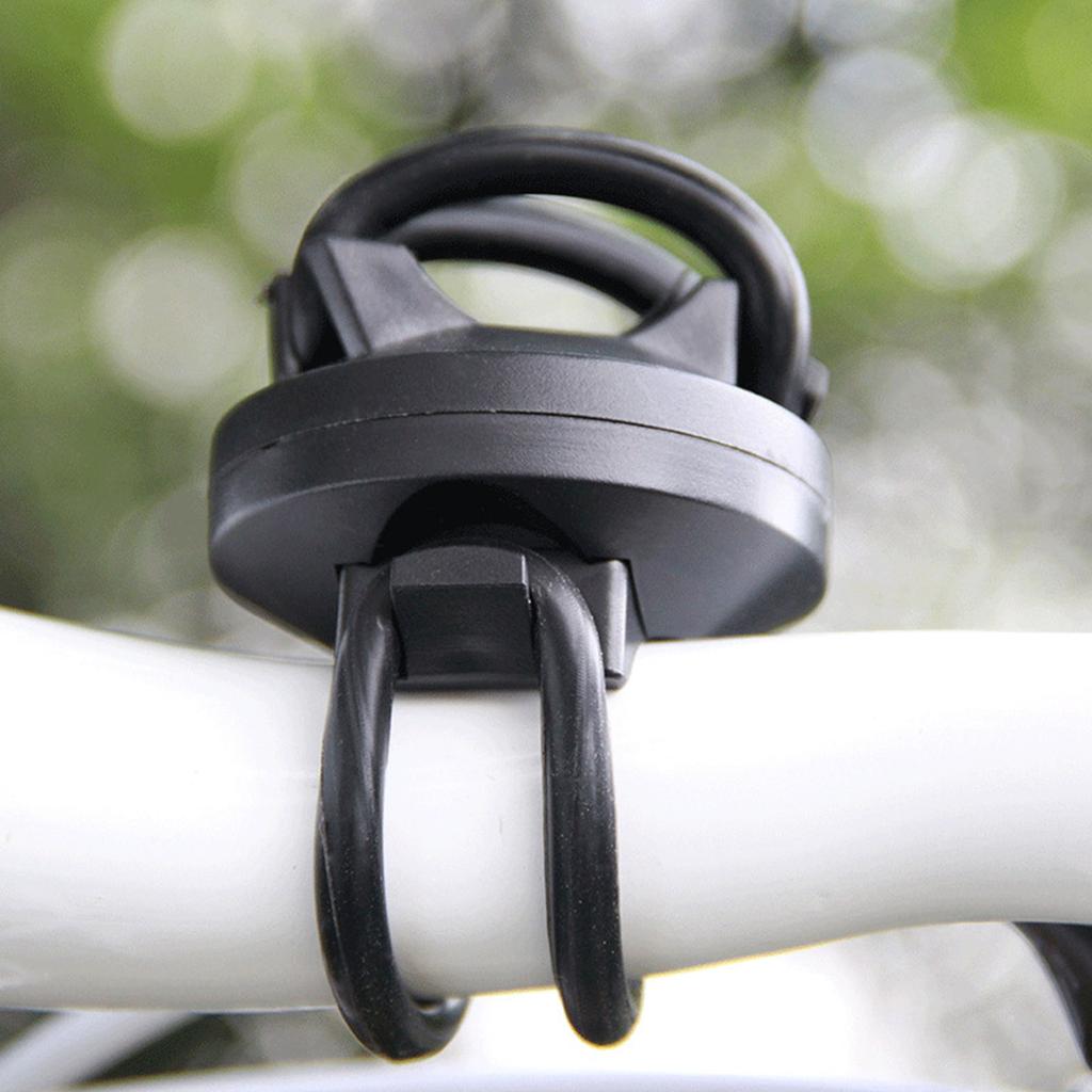 360 Rotation Grip LED Flashlight Torch Clamp Clip Mount Bike Torch Bracket Bicycles Light Lamp Band Strap Stand Holders